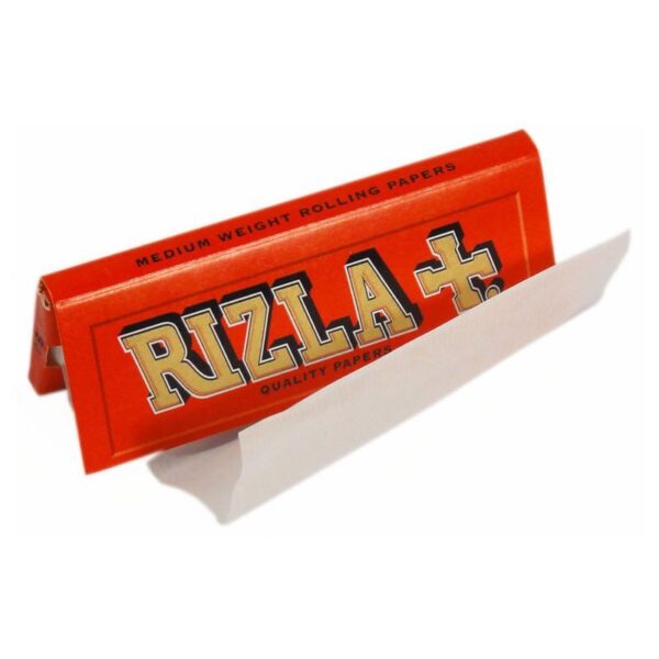 RED SMALL RIZLA - Rolling Papers - 3 FOR £1. 00 - Image 2