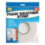 FOAM WEATHER STRIP- TWIN PACK 2X5m