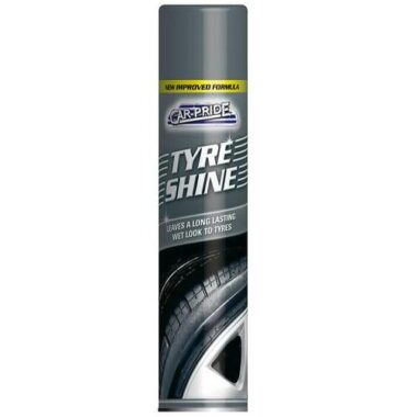 TYRE SHINE – LEAVES A LONG LASTING WET LOOK TO TYRE