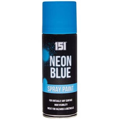 NEON BLUE SPRAY PAINT