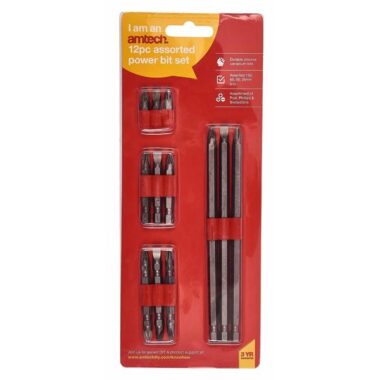 12 PC ASSORTED BIT SET