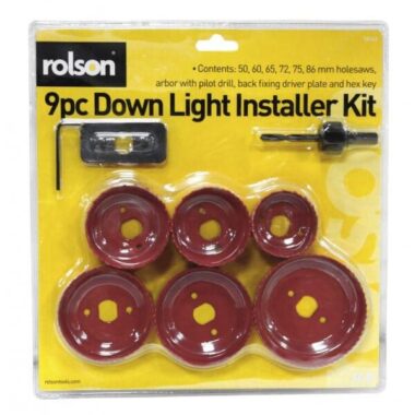 9 PC DOWN LIGHT INSTALLER KIT