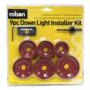 9 PC DOWN LIGHT INSTALLER KIT