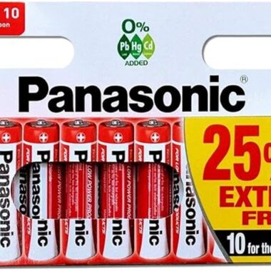 Panasonic AA 1.5V 10 Batteries