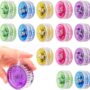 Light Up YoYo, YoYo Kids, Yo Yo Ball Kids, Responsive Ball Bearing YoYo, LED Yo Yo Kids, Return Gifts for Birthday Party Kids, YoYo Party Bag Fillers, Classroom Prizes, Random Color