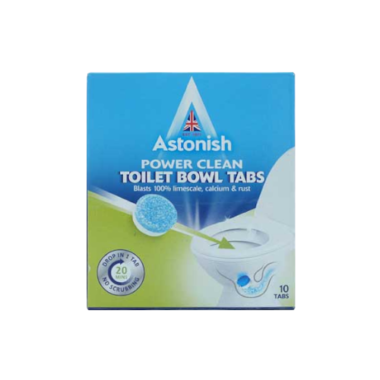 TOILET BOWL TABS POWER CLEAN