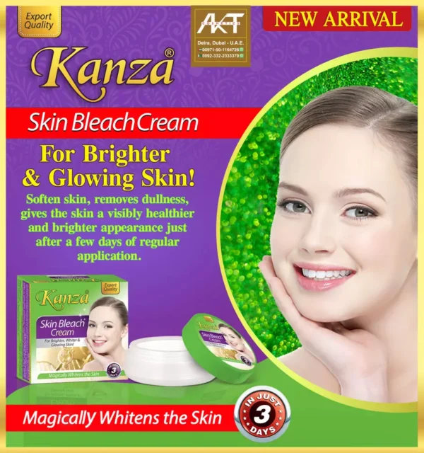 KANZA SKIN BLEACH CREAM ORIGINAL FROM PAKISTAN