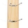 6 WOODEN COAT HANGER