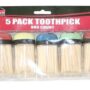 5 PACK TOOTHPICK