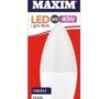LED LIGHT BULB 40 W CANDLE TYPE BAYONET CAP