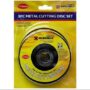 3PC METAL CUTTING DISC SET