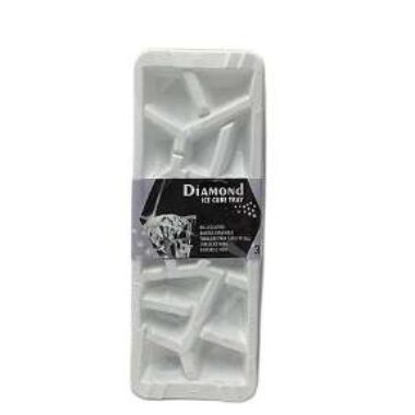 Diamond shaped Ice cube TRAY , PLASTIC MADE , DURABLE
