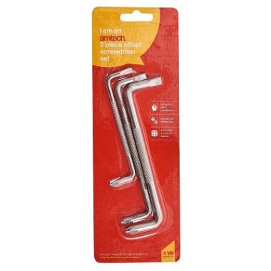 3 PC SCREWDRIVER SET