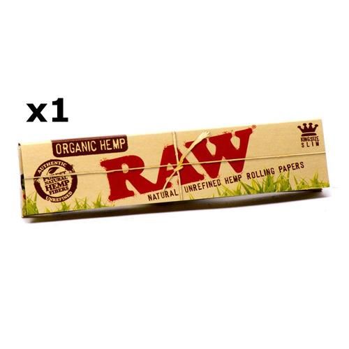 KING SIZE RAW ORGANIC HEMP ROLLING PAPERS 2 FOR £1.00  - Image 3