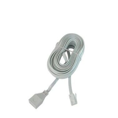EURASONIC 20 METRE TELEPHONE EXTENSION LEAD ( STRAIGHT )