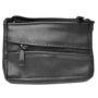 MULTI POCKET BLACK PURSE