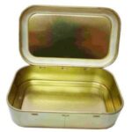 GOLD COLOUR BOB MARLEY TOBACCO TIN - Image 2