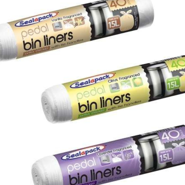 Pedal Bin Liners -15L-40packs