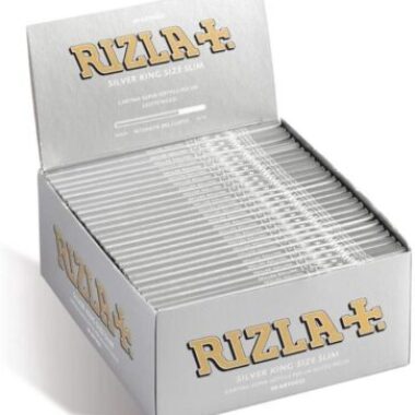 SILVER SLIM LARGE RIZILA 2 FOR £1.00