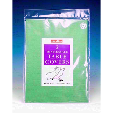DISPOSABLE TABLE COVERS 2PCS