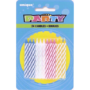 24 PARTY -BIRTHDAY CANDLES-