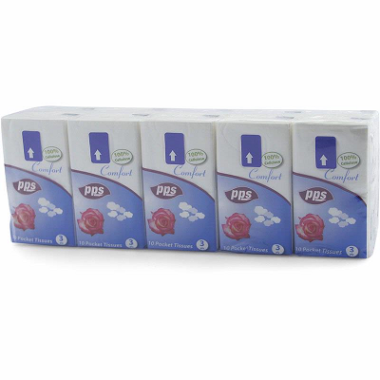 POCKET TISSUES 10 PK