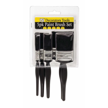 5PK PAINT BRUSH SET