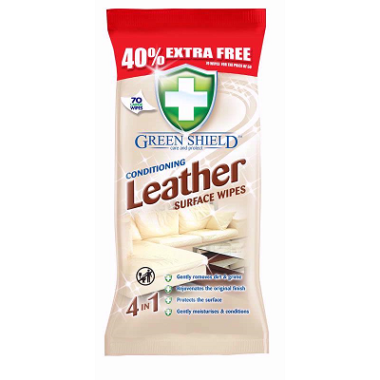 LEATHER SURFACE WIPES- 40% EXTRA FREE