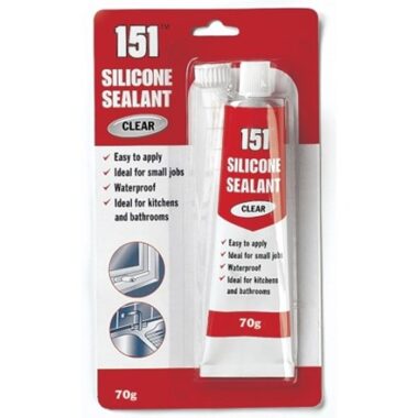 SILICONE SEALANT- CLEAR, 70G