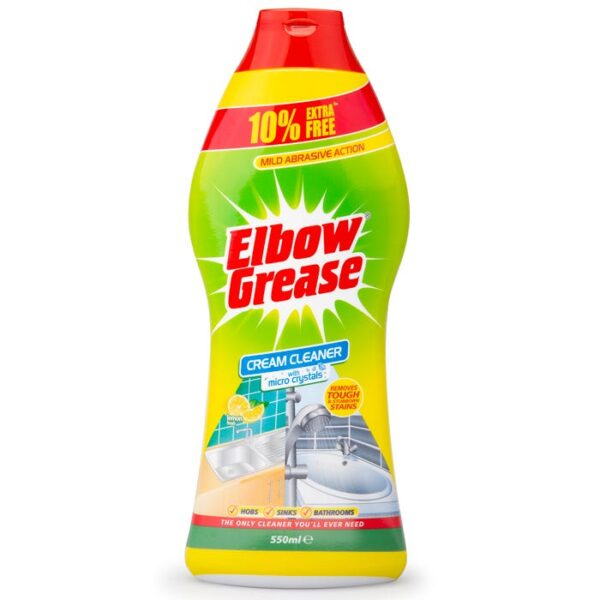 ELBOW GREASE – CLEAN & CLEANER, 10% FREE