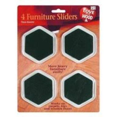 4 FURNITURE SLIDERS