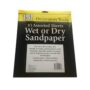 WET OR DRY SANDPAPER