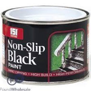 NON-SLIP BLACK PAINT