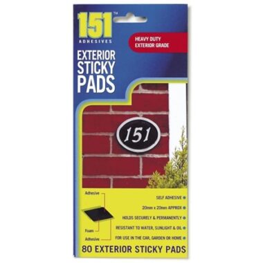 EXTERIOR STICKY PADS
