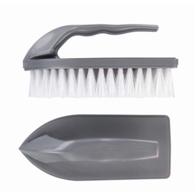PLASTIC BRUSH WITH HANDLE