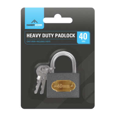 HEAVY DUTY PADLOCK – 40MM