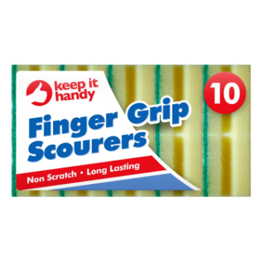 FINGER GRIP SCOURERS