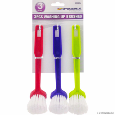 3 PCS WASHING UP BRUSHES