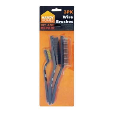 3PK WIRE BRUSHES