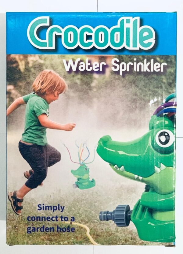Crocodile Water Sprinkler For Kids/Toddlers Outdoors Garden Fun