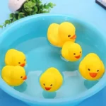 Rubber Duck Bath Toy Set Swimming Toys for Baby Toddler Bath, Pool - Image 2