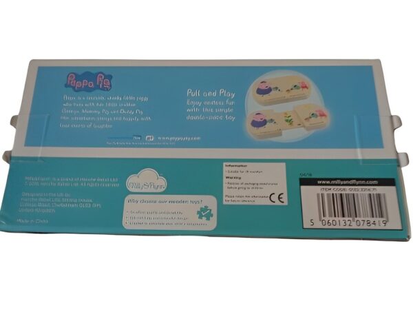 Wooden Peppa Pig Pull & Play Toy - Image 2