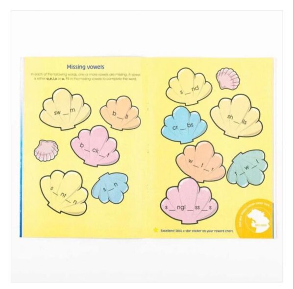 Snappy Learner Spelling & Words Educational School Book & Reward Chart Age 6-8 - Image 3