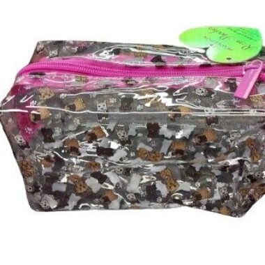 Decorative Transparent Multipurpose Bag-Pencil Case/Cosmetic Bag