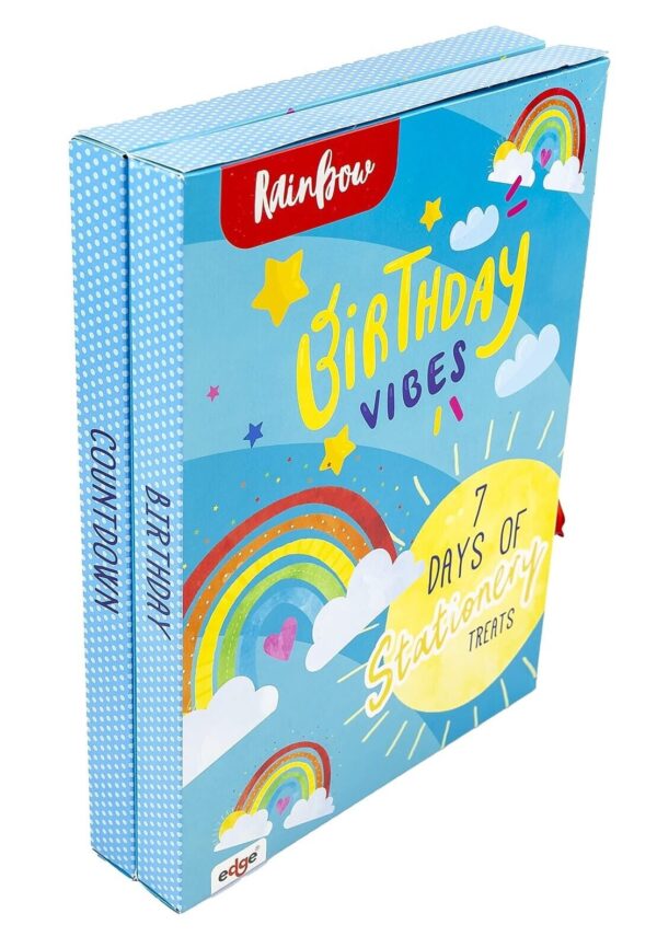Count Down to Birthday - 7 Days of Stationery Countdown Calendar