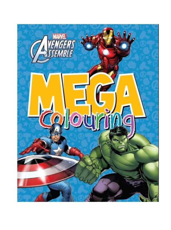 Marvel Avengers Assemble Mega Colouring by Parragon