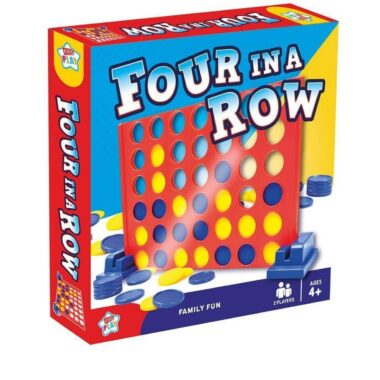 Four In a Row Board Game By Kids Play , Family Fun Game