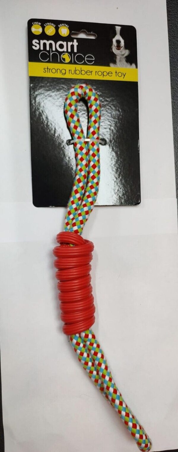 Smart Choice Strong Rubber Rope Toy