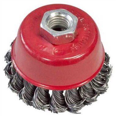 75mm 3’inch TWIST KNOT WIRE BRUSH