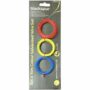 3pc x 10m COLOURED GALVANISED WIRE SET 10m ROLL